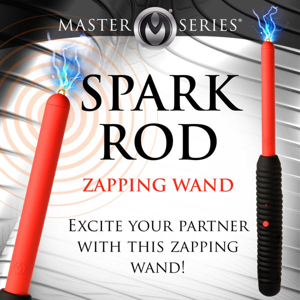 Master Series Spark Rod Zapping Wand - Extreme Toyz Singapore - https://extremetoyz.com.sg - Sex Toys and Lingerie Online Store - Bondage Gear / Vibrators / Electrosex Toys / Wireless Remote Control Vibes / Sexy Lingerie and Role Play / BDSM / Dungeon Furnitures / Dildos and Strap Ons  / Anal and Prostate Massagers / Anal Douche and Cleaning Aide / Delay Sprays and Gels / Lubricants and more...