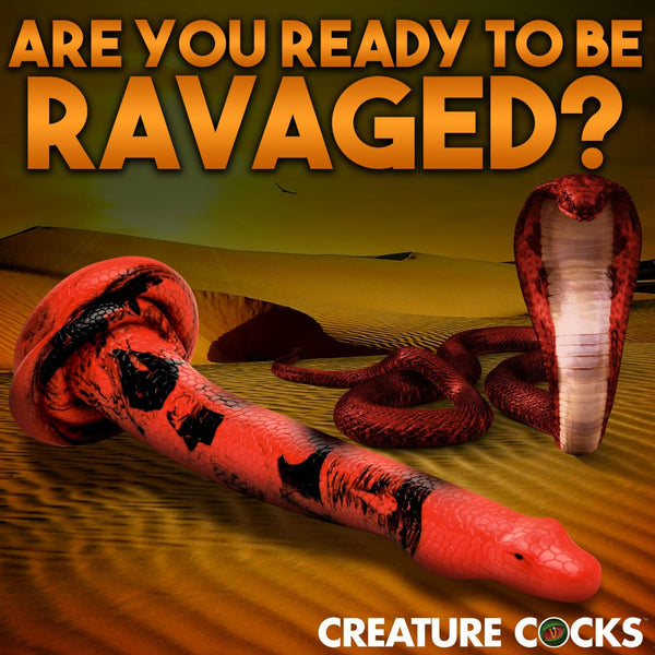 Creature Cocks King Cobra 18" Silicone Dildo - XL - Extreme Toyz Singapore - https://extremetoyz.com.sg - Sex Toys and Lingerie Online Store - Bondage Gear / Vibrators / Electrosex Toys / Wireless Remote Control Vibes / Sexy Lingerie and Role Play / BDSM / Dungeon Furnitures / Dildos and Strap Ons  / Anal and Prostate Massagers / Anal Douche and Cleaning Aide / Delay Sprays and Gels / Lubricants and more...