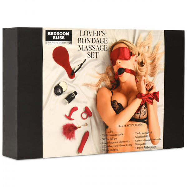 Bedroom Bliss Signature Collection Lover's Deluxe Bondage Massage Set - Extreme Toyz Singapore - https://extremetoyz.com.sg - Sex Toys and Lingerie Online Store - Bondage Gear / Vibrators / Electrosex Toys / Wireless Remote Control Vibes / Sexy Lingerie and Role Play / BDSM / Dungeon Furnitures / Dildos and Strap Ons  / Anal and Prostate Massagers / Anal Douche and Cleaning Aide / Delay Sprays and Gels / Lubricants and more...