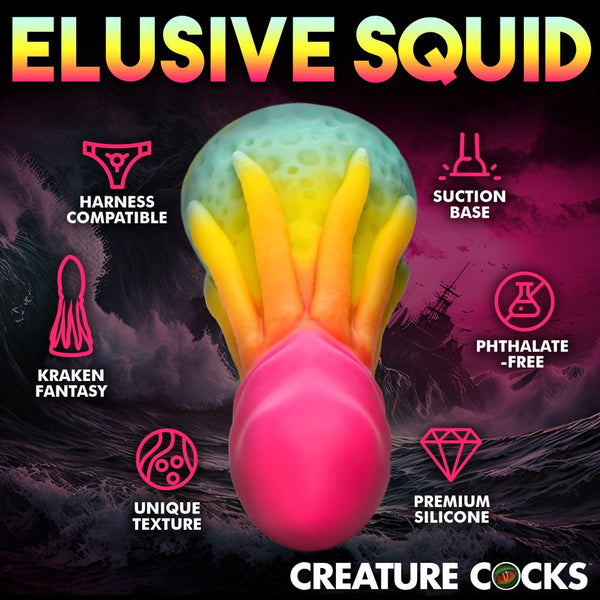 Creature Cocks King Kraken Silicone Dildo - Extreme Toyz Singapore - https://extremetoyz.com.sg - Sex Toys and Lingerie Online Store - Bondage Gear / Vibrators / Electrosex Toys / Wireless Remote Control Vibes / Sexy Lingerie and Role Play / BDSM / Dungeon Furnitures / Dildos and Strap Ons  / Anal and Prostate Massagers / Anal Douche and Cleaning Aide / Delay Sprays and Gels / Lubricants and more...