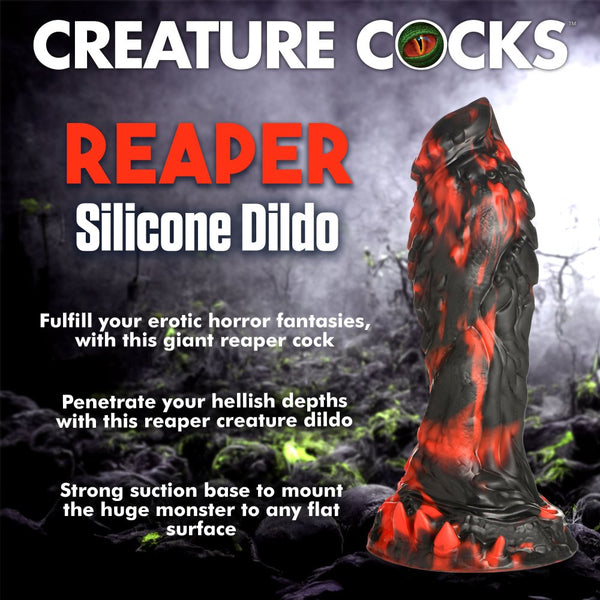 Creature Cocks Reaper Silicone Dildo - Extreme Toyz Singapore - https://extremetoyz.com.sg - Sex Toys and Lingerie Online Store - Bondage Gear / Vibrators / Electrosex Toys / Wireless Remote Control Vibes / Sexy Lingerie and Role Play / BDSM / Dungeon Furnitures / Dildos and Strap Ons  / Anal and Prostate Massagers / Anal Douche and Cleaning Aide / Delay Sprays and Gels / Lubricants and more...