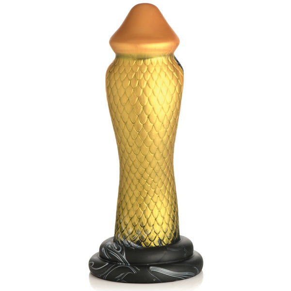 Creature Cocks Golden Mamba Silicone Dildo - Extreme Toyz Singapore - https://extremetoyz.com.sg - Sex Toys and Lingerie Online Store - Bondage Gear / Vibrators / Electrosex Toys / Wireless Remote Control Vibes / Sexy Lingerie and Role Play / BDSM / Dungeon Furnitures / Dildos and Strap Ons  / Anal and Prostate Massagers / Anal Douche and Cleaning Aide / Delay Sprays and Gels / Lubricants and more...