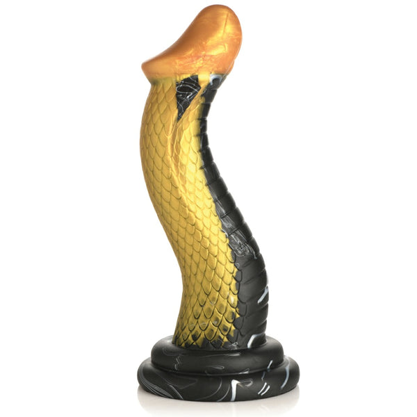 Creature Cocks Golden Mamba Silicone Dildo - Extreme Toyz Singapore - https://extremetoyz.com.sg - Sex Toys and Lingerie Online Store - Bondage Gear / Vibrators / Electrosex Toys / Wireless Remote Control Vibes / Sexy Lingerie and Role Play / BDSM / Dungeon Furnitures / Dildos and Strap Ons  / Anal and Prostate Massagers / Anal Douche and Cleaning Aide / Delay Sprays and Gels / Lubricants and more...