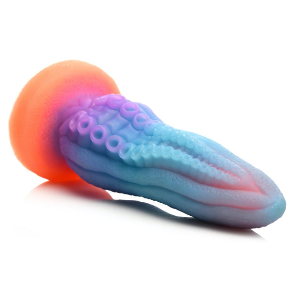 Creature Cocks Tenta-Cock Glow-in-the-Dark Silicone Dildo  - Extreme Toyz Singapore - https://extremetoyz.com.sg - Sex Toys and Lingerie Online Store - Bondage Gear / Vibrators / Electrosex Toys / Wireless Remote Control Vibes / Sexy Lingerie and Role Play / BDSM / Dungeon Furnitures / Dildos and Strap Ons  / Anal and Prostate Massagers / Anal Douche and Cleaning Aide / Delay Sprays and Gels / Lubricants and more...