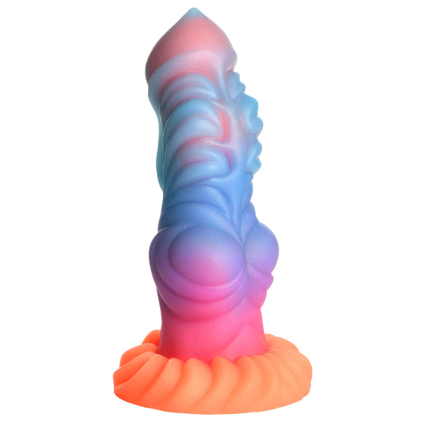 Alien Invader Glow-In-The-Dark Silicone Dildo