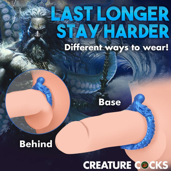 Creature Cocks Poseidon's Silicone Octo-Ring - Extreme Toyz Singapore - https://extremetoyz.com.sg - Sex Toys and Lingerie Online Store - Bondage Gear / Vibrators / Electrosex Toys / Wireless Remote Control Vibes / Sexy Lingerie and Role Play / BDSM / Dungeon Furnitures / Dildos and Strap Ons  / Anal and Prostate Massagers / Anal Douche and Cleaning Aide / Delay Sprays and Gels / Lubricants and more...