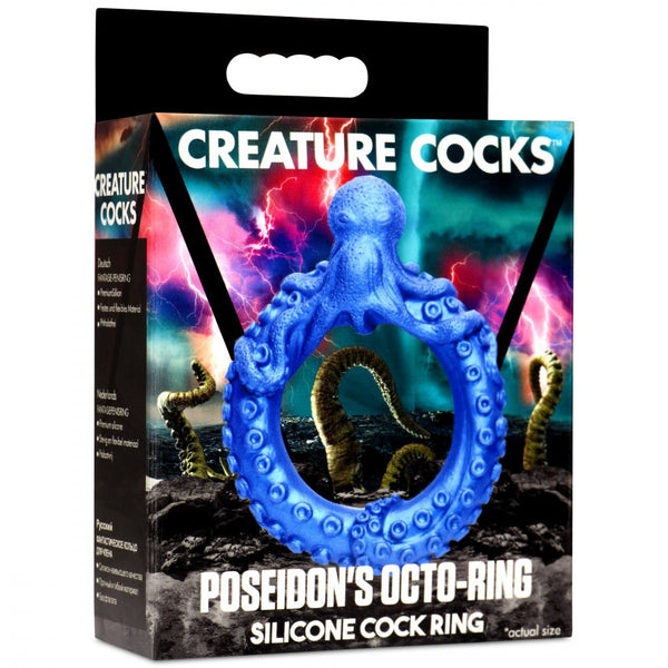 Creature Cocks Poseidon's Silicone Octo-Ring - Extreme Toyz Singapore - https://extremetoyz.com.sg - Sex Toys and Lingerie Online Store - Bondage Gear / Vibrators / Electrosex Toys / Wireless Remote Control Vibes / Sexy Lingerie and Role Play / BDSM / Dungeon Furnitures / Dildos and Strap Ons  / Anal and Prostate Massagers / Anal Douche and Cleaning Aide / Delay Sprays and Gels / Lubricants and more...