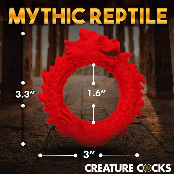 Creature Cocks Rise of the Dragon Silicone Cock Ring - Extreme Toyz Singapore - https://extremetoyz.com.sg - Sex Toys and Lingerie Online Store - Bondage Gear / Vibrators / Electrosex Toys / Wireless Remote Control Vibes / Sexy Lingerie and Role Play / BDSM / Dungeon Furnitures / Dildos and Strap Ons  / Anal and Prostate Massagers / Anal Douche and Cleaning Aide / Delay Sprays and Gels / Lubricants and more...