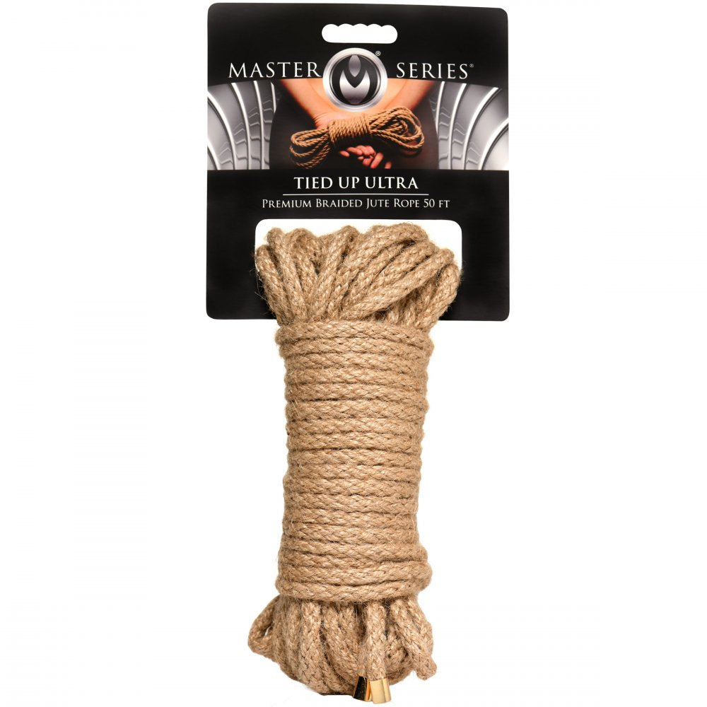 Master Series 50 ft Premium Braided Jute Bondage Rope - Extreme Toyz Singapore - https://extremetoyz.com.sg - Sex Toys and Lingerie Online Store - Bondage Gear / Vibrators / Electrosex Toys / Wireless Remote Control Vibes / Sexy Lingerie and Role Play / BDSM / Dungeon Furnitures / Dildos and Strap Ons  / Anal and Prostate Massagers / Anal Douche and Cleaning Aide / Delay Sprays and Gels / Lubricants and more...