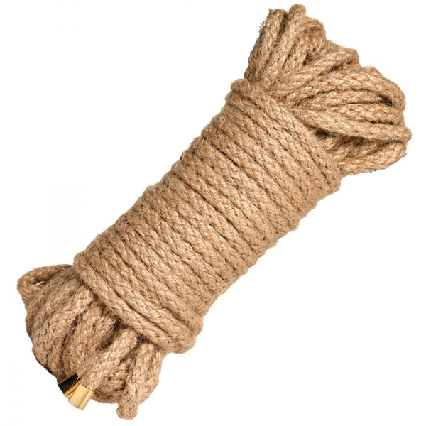 Master Series 50 ft Premium Braided Jute Bondage Rope - Extreme Toyz Singapore - https://extremetoyz.com.sg - Sex Toys and Lingerie Online Store - Bondage Gear / Vibrators / Electrosex Toys / Wireless Remote Control Vibes / Sexy Lingerie and Role Play / BDSM / Dungeon Furnitures / Dildos and Strap Ons  / Anal and Prostate Massagers / Anal Douche and Cleaning Aide / Delay Sprays and Gels / Lubricants and more...