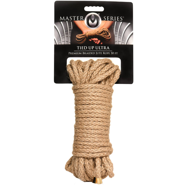 50 ft Premium Braided Jute Bondage Rope
