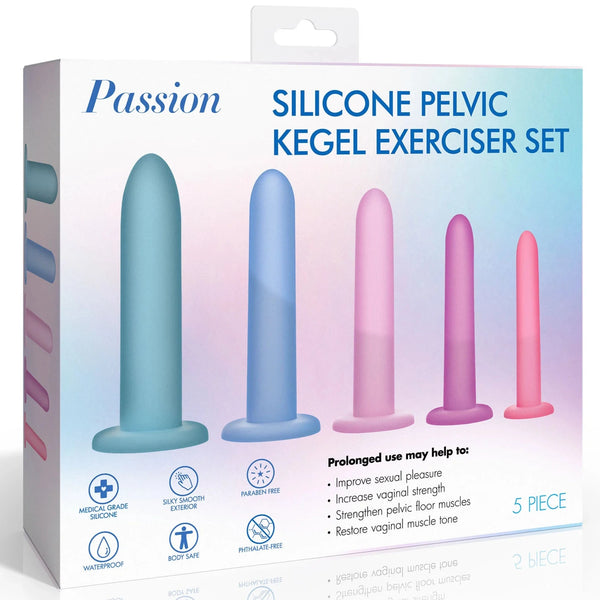 Silicone Pelvic Kegel Exerciser Set
