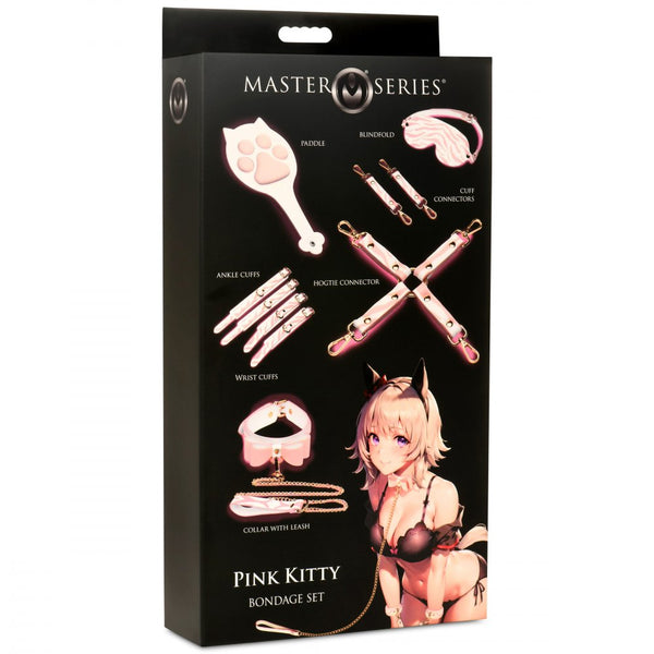 Master Series Pink Kitty Bondage Set - Extreme Toyz Singapore - https://extremetoyz.com.sg - Sex Toys and Lingerie Online Store - Bondage Gear / Vibrators / Electrosex Toys / Wireless Remote Control Vibes / Sexy Lingerie and Role Play / BDSM / Dungeon Furnitures / Dildos and Strap Ons  / Anal and Prostate Massagers / Anal Douche and Cleaning Aide / Delay Sprays and Gels / Lubricants and more...