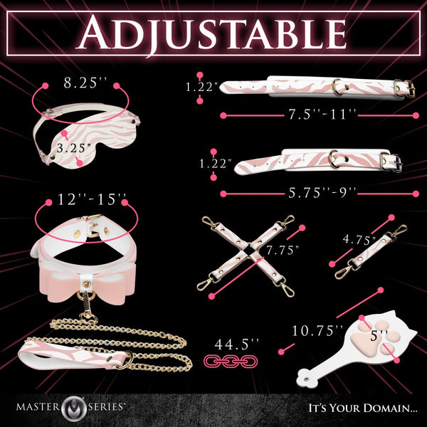 Master Series Pink Kitty Bondage Set - Extreme Toyz Singapore - https://extremetoyz.com.sg - Sex Toys and Lingerie Online Store - Bondage Gear / Vibrators / Electrosex Toys / Wireless Remote Control Vibes / Sexy Lingerie and Role Play / BDSM / Dungeon Furnitures / Dildos and Strap Ons  / Anal and Prostate Massagers / Anal Douche and Cleaning Aide / Delay Sprays and Gels / Lubricants and more...