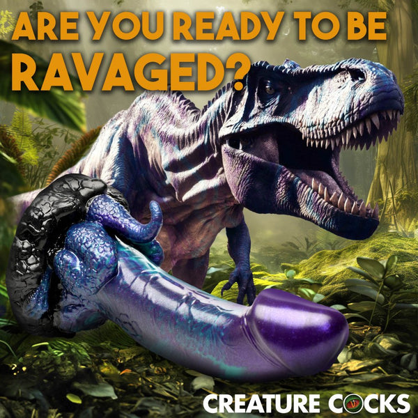 Creature Cocks Dino-Dick Silicone Dildo - Large - Extreme Toyz Singapore - https://extremetoyz.com.sg - Sex Toys and Lingerie Online Store - Bondage Gear / Vibrators / Electrosex Toys / Wireless Remote Control Vibes / Sexy Lingerie and Role Play / BDSM / Dungeon Furnitures / Dildos and Strap Ons  / Anal and Prostate Massagers / Anal Douche and Cleaning Aide / Delay Sprays and Gels / Lubricants and more...