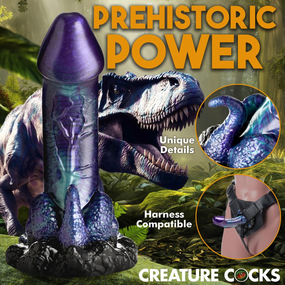 Dino Dick Silicone Dildo Large Extreme Toyz