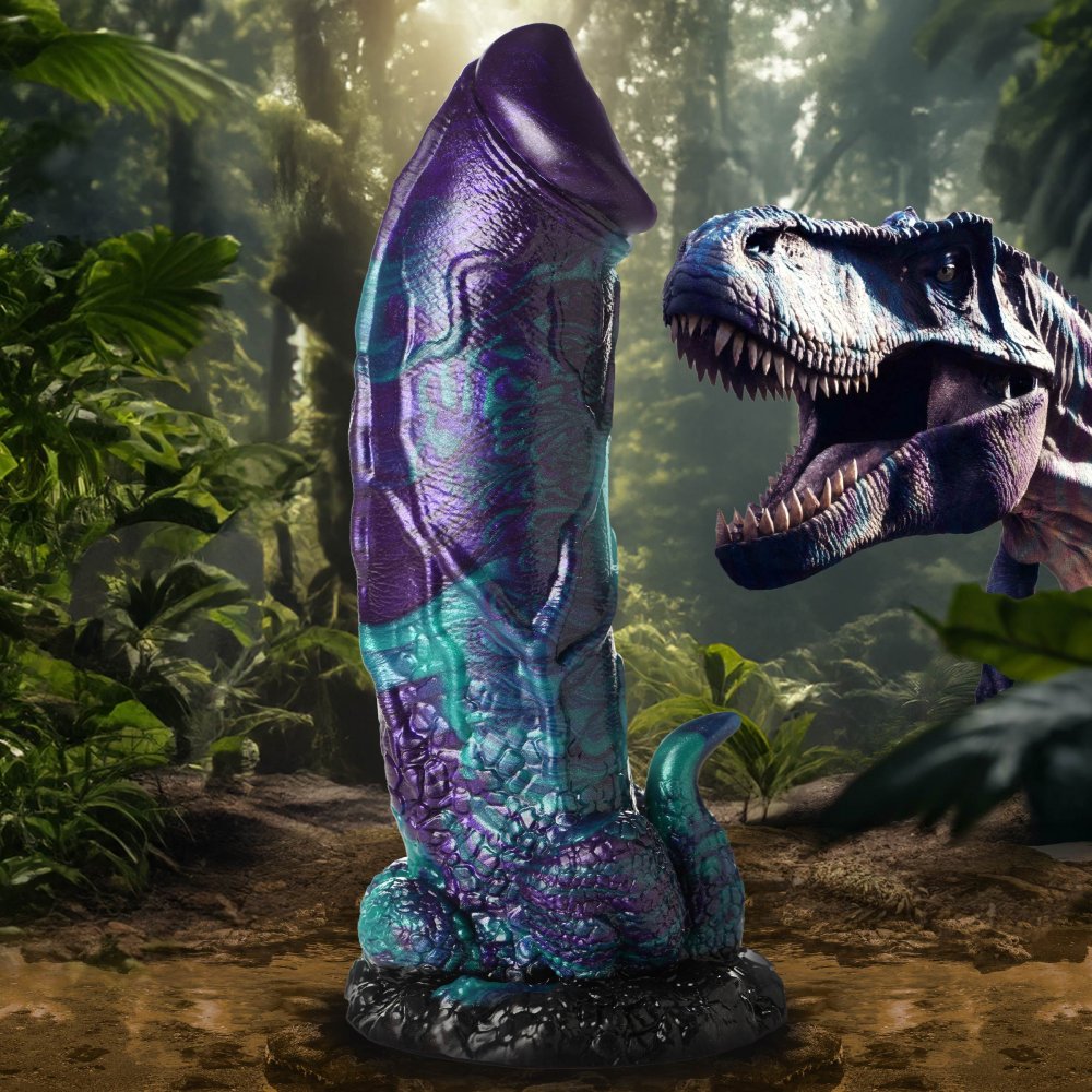 Creature Cocks Dino-Dick Silicone Dildo - XL - Extreme Toyz Singapore - https://extremetoyz.com.sg - Sex Toys and Lingerie Online Store - Bondage Gear / Vibrators / Electrosex Toys / Wireless Remote Control Vibes / Sexy Lingerie and Role Play / BDSM / Dungeon Furnitures / Dildos and Strap Ons  / Anal and Prostate Massagers / Anal Douche and Cleaning Aide / Delay Sprays and Gels / Lubricants and more...