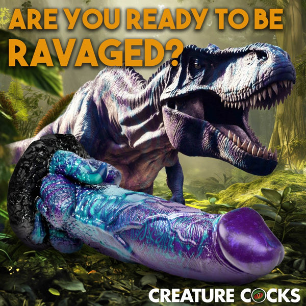 Creature Cocks Dino-Dick Silicone Dildo - XL - Extreme Toyz Singapore - https://extremetoyz.com.sg - Sex Toys and Lingerie Online Store - Bondage Gear / Vibrators / Electrosex Toys / Wireless Remote Control Vibes / Sexy Lingerie and Role Play / BDSM / Dungeon Furnitures / Dildos and Strap Ons  / Anal and Prostate Massagers / Anal Douche and Cleaning Aide / Delay Sprays and Gels / Lubricants and more...