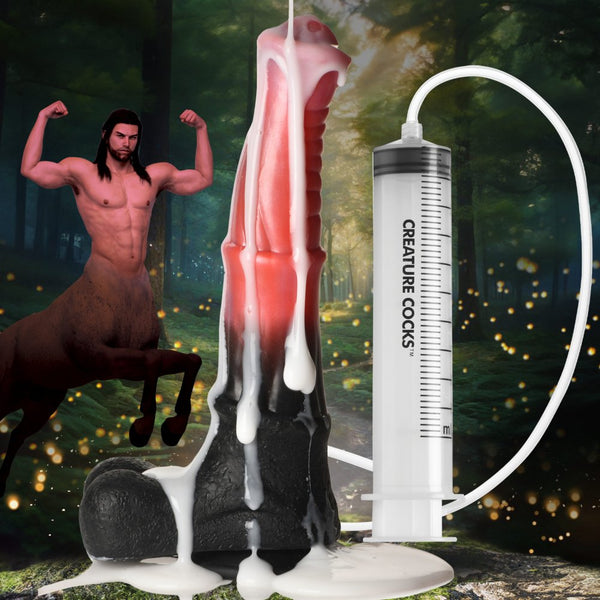 Creature Cocks Centaur Explosion Squirting Silicone Dildo - Extreme Toyz Singapore - https://extremetoyz.com.sg - Sex Toys and Lingerie Online Store - Bondage Gear / Vibrators / Electrosex Toys / Wireless Remote Control Vibes / Sexy Lingerie and Role Play / BDSM / Dungeon Furnitures / Dildos and Strap Ons  / Anal and Prostate Massagers / Anal Douche and Cleaning Aide / Delay Sprays and Gels / Lubricants and more...