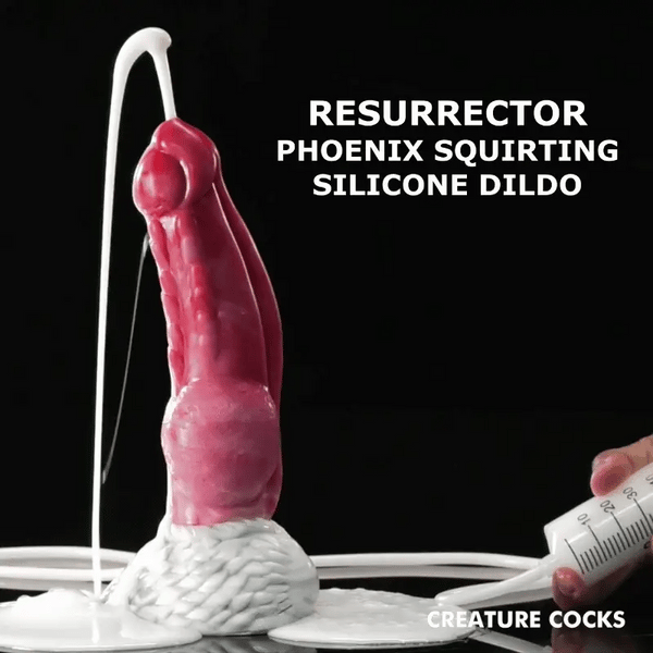 Resurrector Phoenix Squirting Silicone Dildo