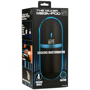 LoveBotz The Milker Mega-Pod Rechargeable Sucking Masturbator - Extreme Toyz Singapore - https://extremetoyz.com.sg - Sex Toys and Lingerie Online Store - Bondage Gear / Vibrators / Electrosex Toys / Wireless Remote Control Vibes / Sexy Lingerie and Role Play / BDSM / Dungeon Furnitures / Dildos and Strap Ons  / Anal and Prostate Massagers / Anal Douche and Cleaning Aide / Delay Sprays and Gels / Lubricants and more...