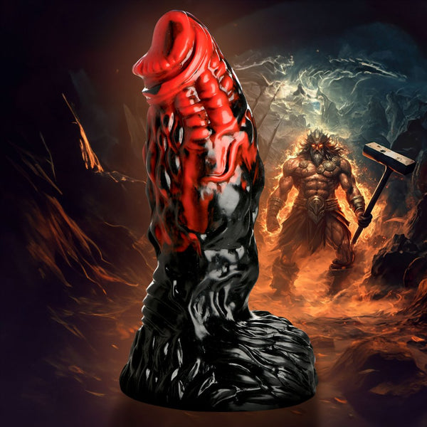 Creature Cocks Vulcan Silicone Dildo - Extreme Toyz Singapore - https://extremetoyz.com.sg - Sex Toys and Lingerie Online Store - Bondage Gear / Vibrators / Electrosex Toys / Wireless Remote Control Vibes / Sexy Lingerie and Role Play / BDSM / Dungeon Furnitures / Dildos and Strap Ons  / Anal and Prostate Massagers / Anal Douche and Cleaning Aide / Delay Sprays and Gels / Lubricants and more...