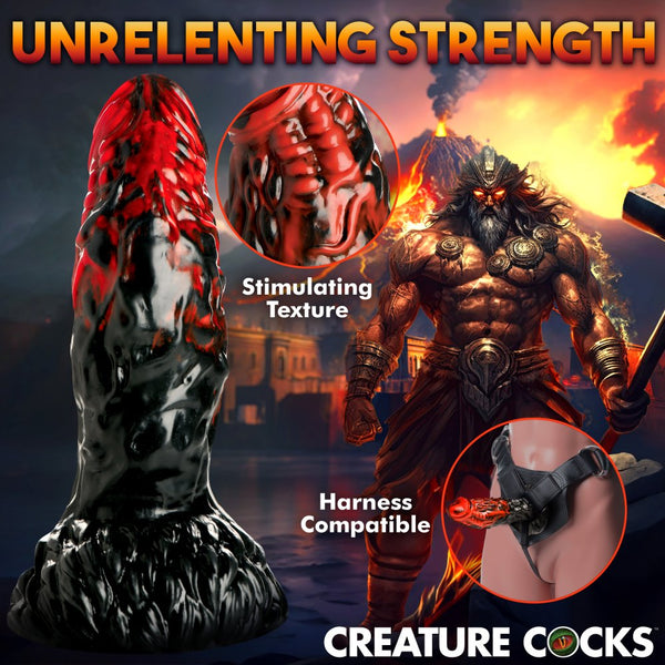 Creature Cocks Vulcan Silicone Dildo - Extreme Toyz Singapore - https://extremetoyz.com.sg - Sex Toys and Lingerie Online Store - Bondage Gear / Vibrators / Electrosex Toys / Wireless Remote Control Vibes / Sexy Lingerie and Role Play / BDSM / Dungeon Furnitures / Dildos and Strap Ons  / Anal and Prostate Massagers / Anal Douche and Cleaning Aide / Delay Sprays and Gels / Lubricants and more...