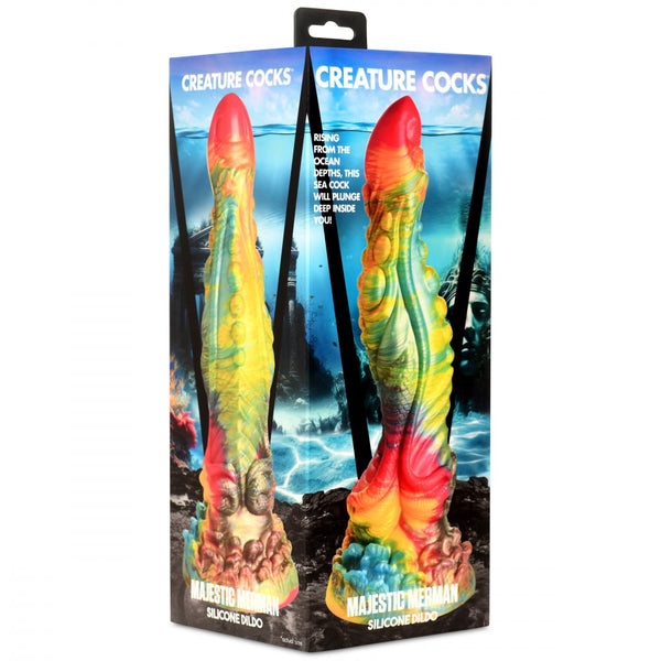 Creature Cocks Majestic Merman Silicone Dildo -  Extreme Toyz Singapore - https://extremetoyz.com.sg - Sex Toys and Lingerie Online Store - Bondage Gear / Vibrators / Electrosex Toys / Wireless Remote Control Vibes / Sexy Lingerie and Role Play / BDSM / Dungeon Furnitures / Dildos and Strap Ons  / Anal and Prostate Massagers / Anal Douche and Cleaning Aide / Delay Sprays and Gels / Lubricants and more...