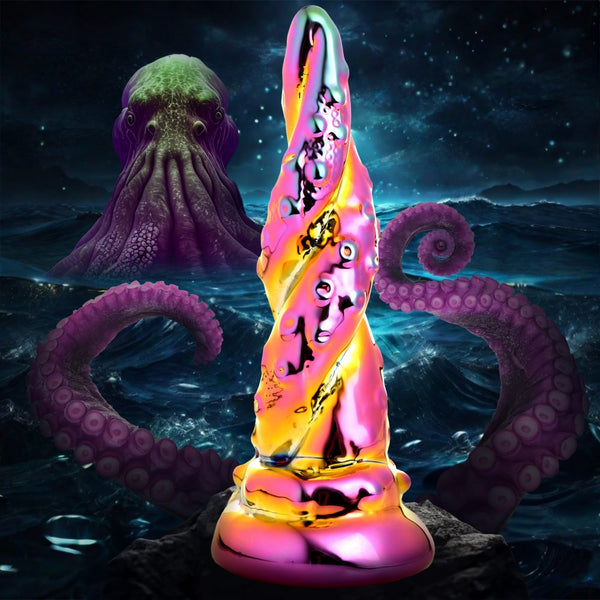 Creature Cocks Enchantress Rainbow Glass Dildo - Extreme Toyz Singapore - https://extremetoyz.com.sg - Sex Toys and Lingerie Online Store - Bondage Gear / Vibrators / Electrosex Toys / Wireless Remote Control Vibes / Sexy Lingerie and Role Play / BDSM / Dungeon Furnitures / Dildos and Strap Ons  / Anal and Prostate Massagers / Anal Douche and Cleaning Aide / Delay Sprays and Gels / Lubricants and more...