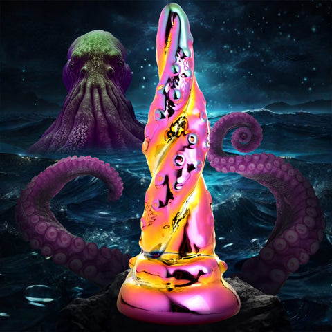 Creature Cocks Enchantress Rainbow Glass Dildo - Extreme Toyz Singapore - https://extremetoyz.com.sg - Sex Toys and Lingerie Online Store - Bondage Gear / Vibrators / Electrosex Toys / Wireless Remote Control Vibes / Sexy Lingerie and Role Play / BDSM / Dungeon Furnitures / Dildos and Strap Ons  / Anal and Prostate Massagers / Anal Douche and Cleaning Aide / Delay Sprays and Gels / Lubricants and more...