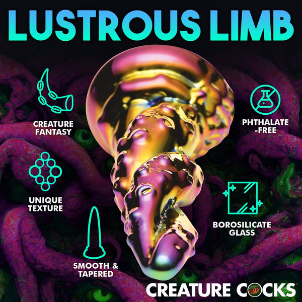 Creature Cocks Enchantress Rainbow Glass Dildo - Extreme Toyz Singapore - https://extremetoyz.com.sg - Sex Toys and Lingerie Online Store - Bondage Gear / Vibrators / Electrosex Toys / Wireless Remote Control Vibes / Sexy Lingerie and Role Play / BDSM / Dungeon Furnitures / Dildos and Strap Ons  / Anal and Prostate Massagers / Anal Douche and Cleaning Aide / Delay Sprays and Gels / Lubricants and more...