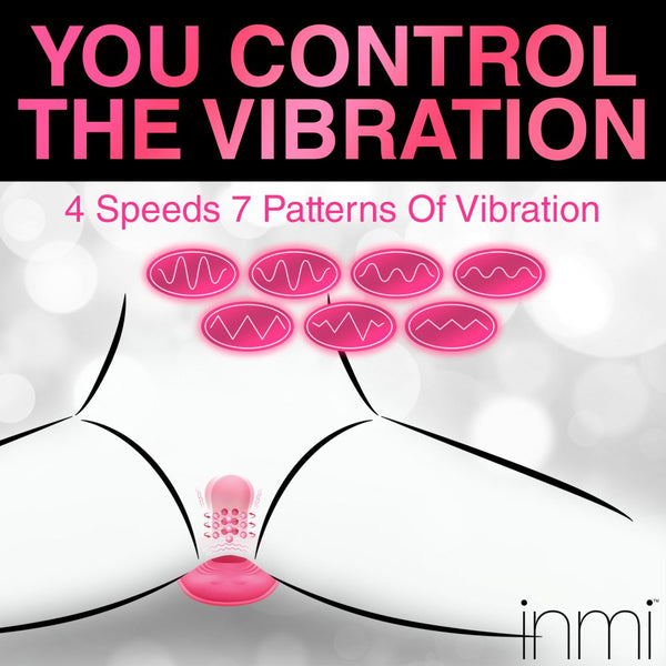 Inmi Spin n' Grind Rechargeable Rotating and Vibrating Remote Control Silicone Sex Grinder - Extreme Toyz Singapore - https://extremetoyz.com.sg - Sex Toys and Lingerie Online Store - Bondage Gear / Vibrators / Electrosex Toys / Wireless Remote Control Vibes / Sexy Lingerie and Role Play / BDSM / Dungeon Furnitures / Dildos and Strap Ons &nbsp;/ Anal and Prostate Massagers / Anal Douche and Cleaning Aide / Delay Sprays and Gels / Lubricants and more...