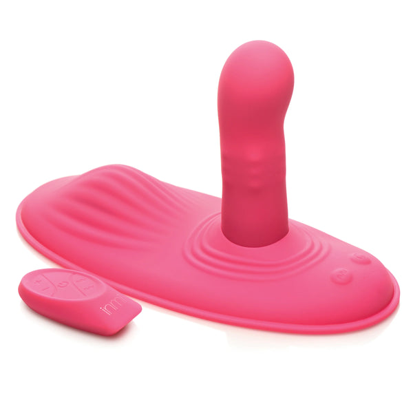 Spin n' Grind Remote Control Rechargeable Rotating & Vibrating Silicone Sex Grinder