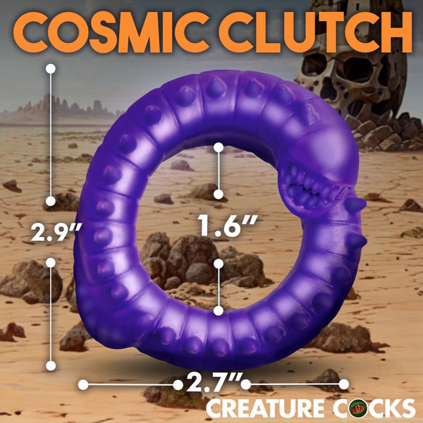 Creature Cocks Slitherine Silicone Cock Ring - Extreme Toyz Singapore - https://extremetoyz.com.sg - Sex Toys and Lingerie Online Store - Bondage Gear / Vibrators / Electrosex Toys / Wireless Remote Control Vibes / Sexy Lingerie and Role Play / BDSM / Dungeon Furnitures / Dildos and Strap Ons  / Anal and Prostate Massagers / Anal Douche and Cleaning Aide / Delay Sprays and Gels / Lubricants and more...