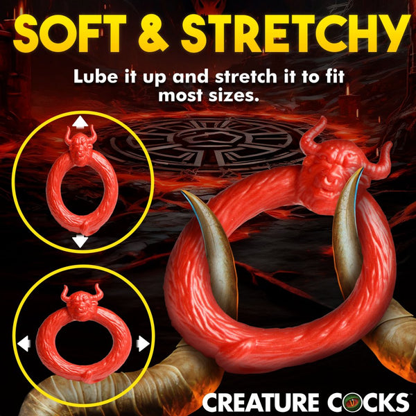 Creature Cocks Beast Mode Silicone Cock Ring - Extreme Toyz Singapore - https://extremetoyz.com.sg - Sex Toys and Lingerie Online Store - Bondage Gear / Vibrators / Electrosex Toys / Wireless Remote Control Vibes / Sexy Lingerie and Role Play / BDSM / Dungeon Furnitures / Dildos and Strap Ons  / Anal and Prostate Massagers / Anal Douche and Cleaning Aide / Delay Sprays and Gels / Lubricants and more...