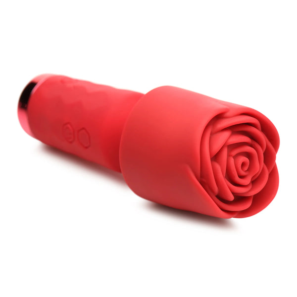 Pleasure Rose-Petite Rechargeable Mini Silicone Rose Wand