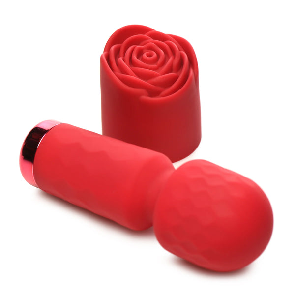 Pleasure Rose-Petite Rechargeable Mini Silicone Rose Wand