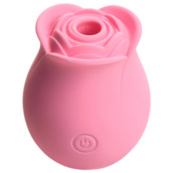 The Perfect Rose Rechargeable Clitoral Stimulator - Pink