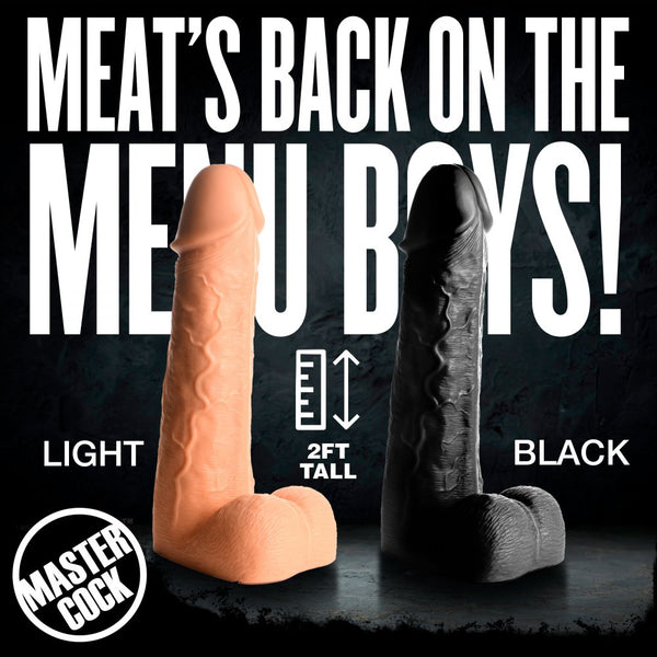 Master Cock Moby Huge 2 Foot Tall Super Dildo - Black - Extreme Toyz Singapore - https://extremetoyz.com.sg - Sex Toys and Lingerie Online Store - Bondage Gear / Vibrators / Electrosex Toys / Wireless Remote Control Vibes / Sexy Lingerie and Role Play / BDSM / Dungeon Furnitures / Dildos and Strap Ons  / Anal and Prostate Massagers / Anal Douche and Cleaning Aide / Delay Sprays and Gels / Lubricants and more...