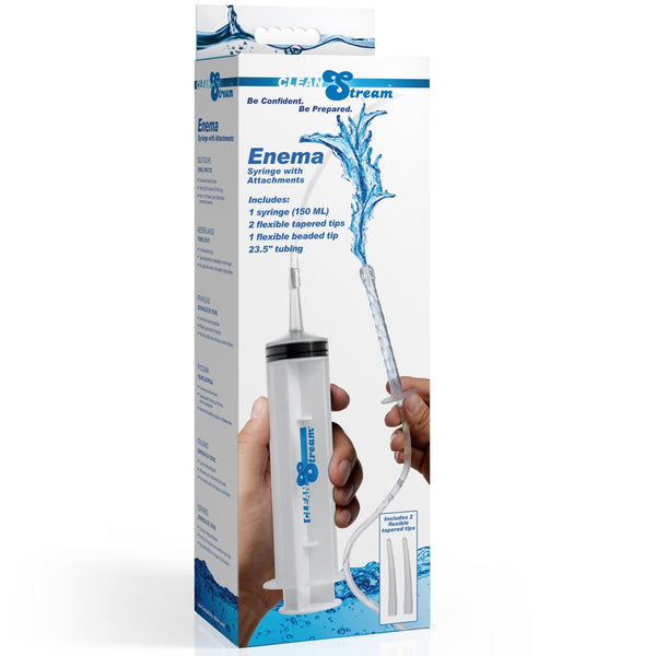 Enema 150ml Syringe with Attachments