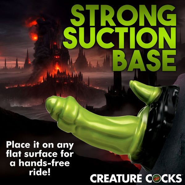 Creature Cocks Orc Silicone Dildo - Extreme Toyz Singapore - https://extremetoyz.com.sg - Sex Toys and Lingerie Online Store - Bondage Gear / Vibrators / Electrosex Toys / Wireless Remote Control Vibes / Sexy Lingerie and Role Play / BDSM / Dungeon Furnitures / Dildos and Strap Ons  / Anal and Prostate Massagers / Anal Douche and Cleaning Aide / Delay Sprays and Gels / Lubricants and more...