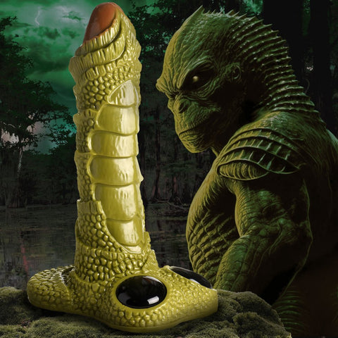 Creature Cocks Scaly Swamp Monster 3 Foot Giant Dildo - Extreme Toyz Singapore - https://extremetoyz.com.sg - Sex Toys and Lingerie Online Store - Bondage Gear / Vibrators / Electrosex Toys / Wireless Remote Control Vibes / Sexy Lingerie and Role Play / BDSM / Dungeon Furnitures / Dildos and Strap Ons  / Anal and Prostate Massagers / Anal Douche and Cleaning Aide / Delay Sprays and Gels / Lubricants and more...