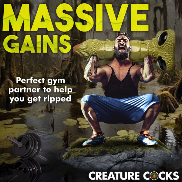 Creature Cocks Scaly Swamp Monster 3 Foot Giant Dildo - Extreme Toyz Singapore - https://extremetoyz.com.sg - Sex Toys and Lingerie Online Store - Bondage Gear / Vibrators / Electrosex Toys / Wireless Remote Control Vibes / Sexy Lingerie and Role Play / BDSM / Dungeon Furnitures / Dildos and Strap Ons  / Anal and Prostate Massagers / Anal Douche and Cleaning Aide / Delay Sprays and Gels / Lubricants and more...