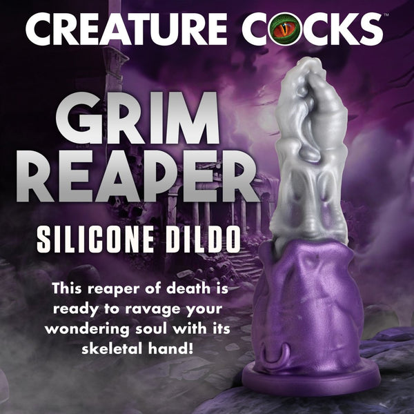 Creature Cocks Grim Reaper Silicone Dildo - Extreme Toyz Singapore - https://extremetoyz.com.sg - Sex Toys and Lingerie Online Store - Bondage Gear / Vibrators / Electrosex Toys / Wireless Remote Control Vibes / Sexy Lingerie and Role Play / BDSM / Dungeon Furnitures / Dildos and Strap Ons  / Anal and Prostate Massagers / Anal Douche and Cleaning Aide / Delay Sprays and Gels / Lubricants and more...