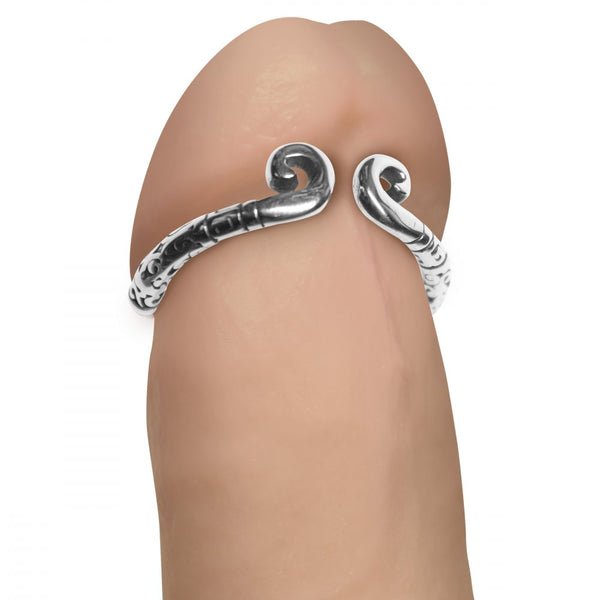 Master Series Kingpin Stainless Steel Glans Ring - 24mm - Extreme Toyz Singapore - https://extremetoyz.com.sg - Sex Toys and Lingerie Online Store - Bondage Gear / Vibrators / Electrosex Toys / Wireless Remote Control Vibes / Sexy Lingerie and Role Play / BDSM / Dungeon Furnitures / Dildos and Strap Ons &nbsp;/ Anal and Prostate Massagers / Anal Douche and Cleaning Aide / Delay Sprays and Gels / Lubricants and more...