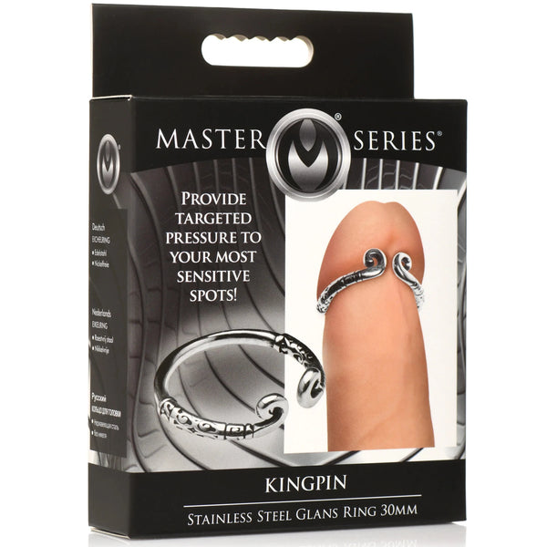 Kingpin Stainless Steel Glans Ring - 30mm