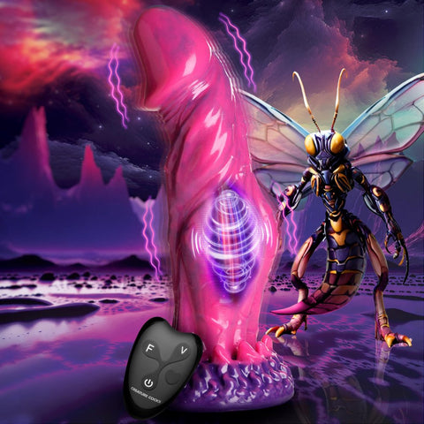 Creature Cocks Xenox Vibrating Silicone Rechargeable Dildo with Remote - Extreme Toyz Singapore - https://extremetoyz.com.sg - Sex Toys and Lingerie Online Store - Bondage Gear / Vibrators / Electrosex Toys / Wireless Remote Control Vibes / Sexy Lingerie and Role Play / BDSM / Dungeon Furnitures / Dildos and Strap Ons  / Anal and Prostate Massagers / Anal Douche and Cleaning Aide / Delay Sprays and Gels / Lubricants and more...