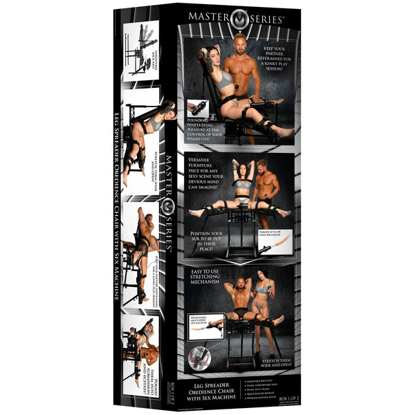 Obedience Chair with Sex Machine