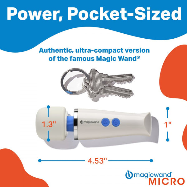 Magic Wand Micro Rechargeable Wand Massager - Extreme Toyz Singapore - https://extremetoyz.com.sg - Sex Toys and Lingerie Online Store - Bondage Gear / Vibrators / Electrosex Toys / Wireless Remote Control Vibes / Sexy Lingerie and Role Play / BDSM / Dungeon Furnitures / Dildos and Strap Ons  / Anal and Prostate Massagers / Anal Douche and Cleaning Aide / Delay Sprays and Gels / Lubricants and more...