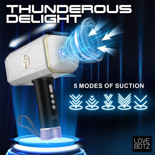 LoveBotz Thunder Stroker Sucking Rechargeable Masturbator - Extreme Toyz Singapore - https://extremetoyz.com.sg - Sex Toys and Lingerie Online Store - Bondage Gear / Vibrators / Electrosex Toys / Wireless Remote Control Vibes / Sexy Lingerie and Role Play / BDSM / Dungeon Furnitures / Dildos and Strap Ons &nbsp;/ Anal and Prostate Massagers / Anal Douche and Cleaning Aide / Delay Sprays and Gels / Lubricants and more...